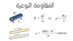المحاضرة الثانية ( المقاومة النوعية والمقاومة )