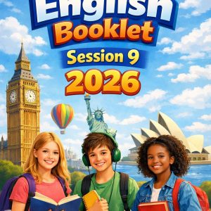 New English Booklet session 9 2026