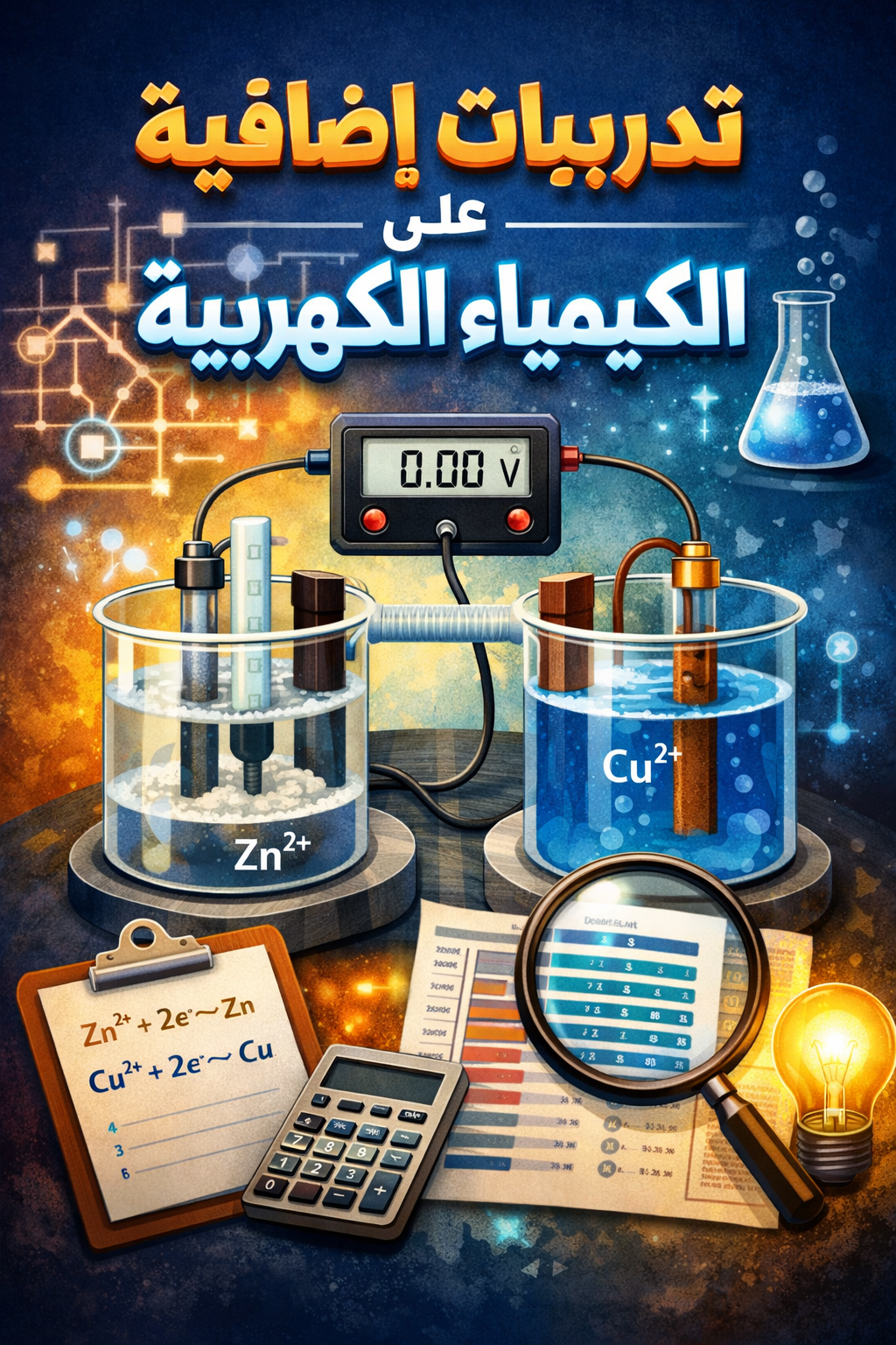 تمارين اضافية – تدريبات اضافية علي الكهربائية – كيمياء 12 متقدم