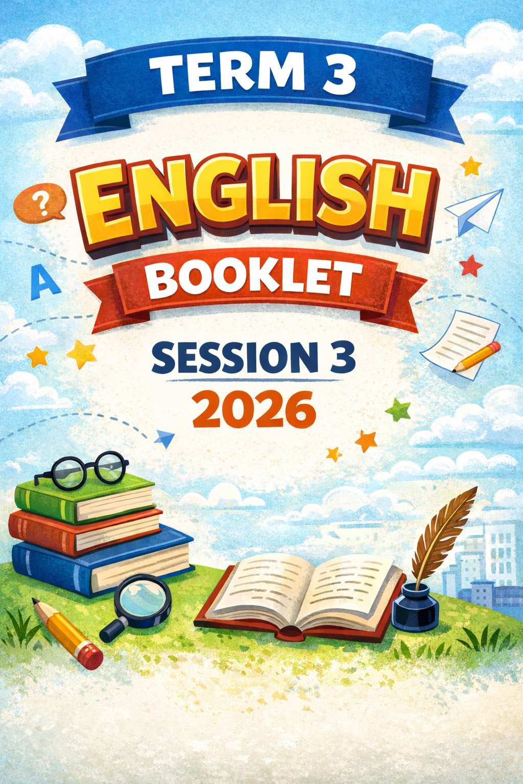 English Booklet session 3 2026 Term 3