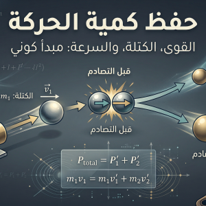 المحاضرة الثالثة - حفظ كمية الحركة - فيزياء - 11 متقدم