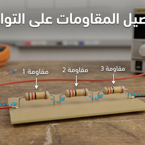 المحاضرة الرابعة - توصيل المقاومات على التوالي - فيزياء - 12 متقدم