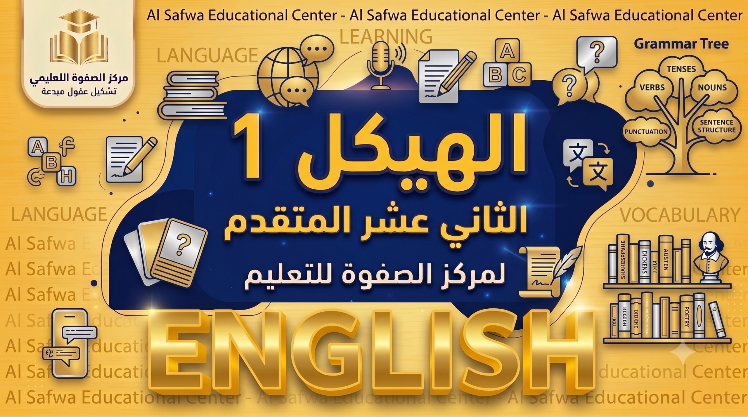الهيكل 1 – الصف الثاني عشر المتقدم – ENGLISH