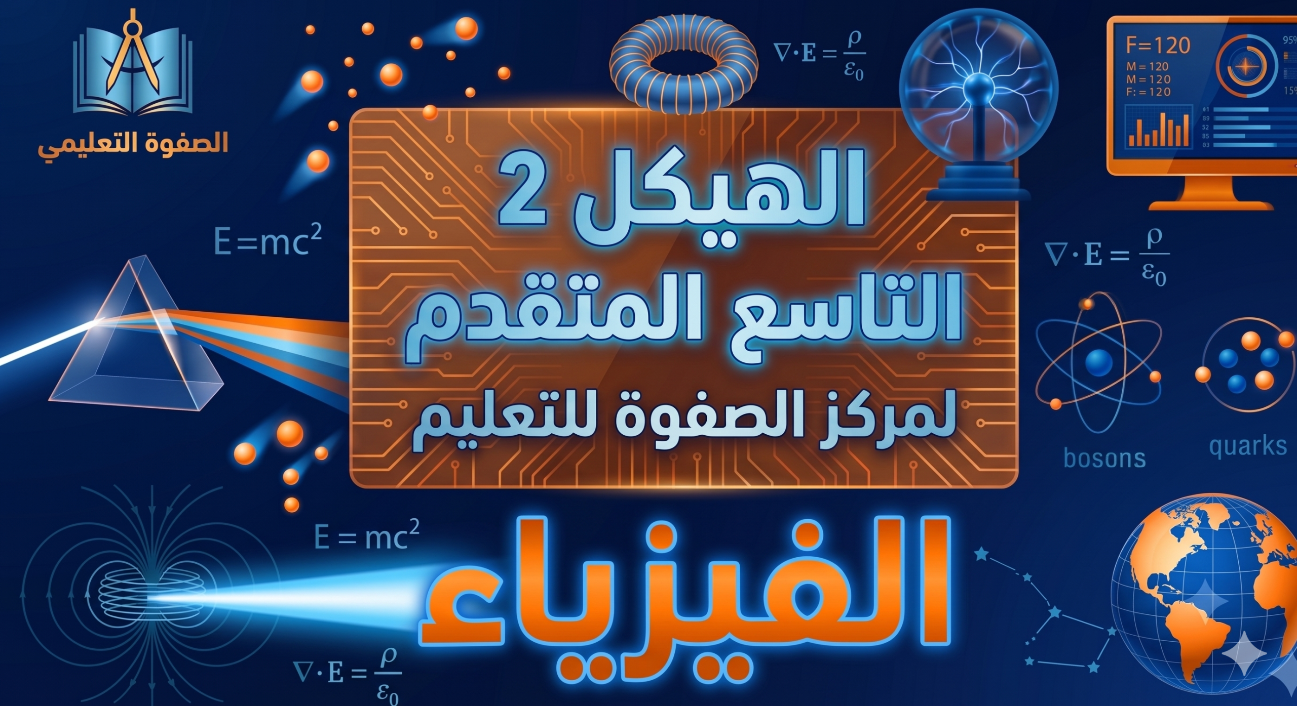الهيكل 2 – الفيزياء – التاسع المتقدم