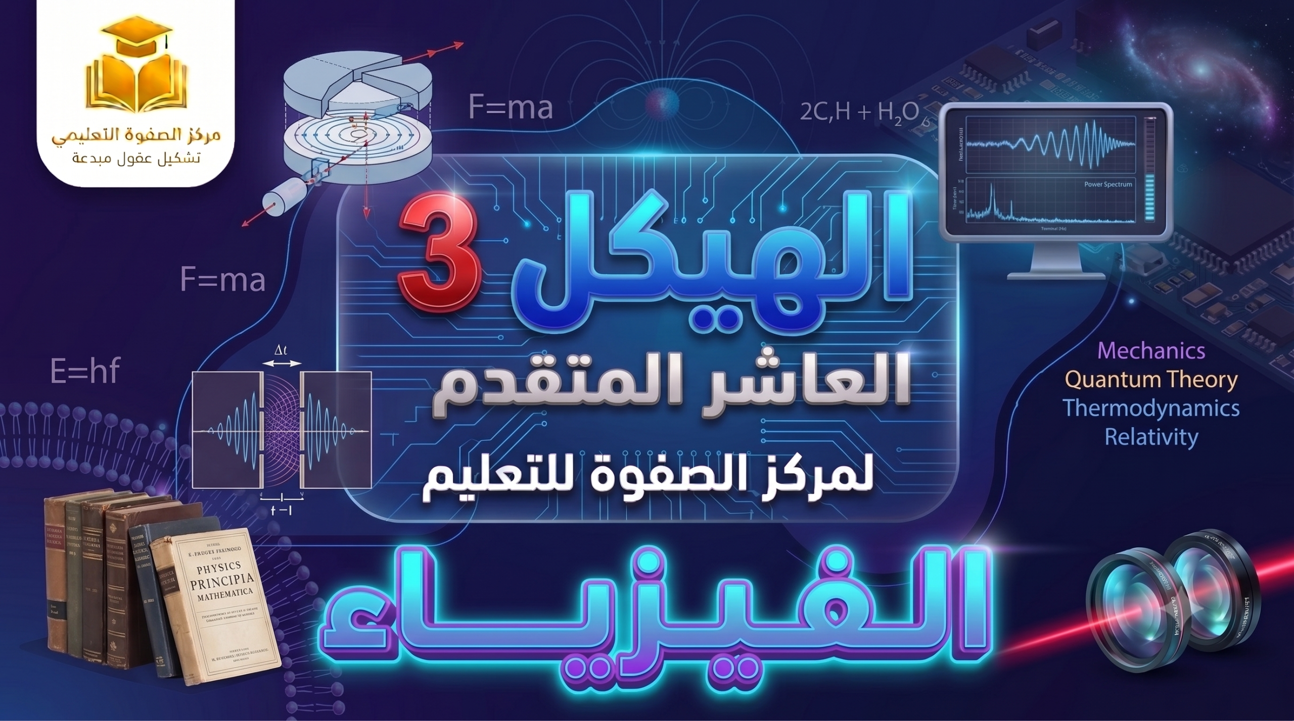 هيكل 3 – الفيزياء – 10 متقدم