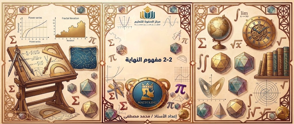 المحاضرة السابعة – (2-2 ) مفهوم النهاية – 12 متقدم – الرياضيات