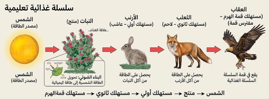 المحاضرة الاولى ” الطاقة الخلوية ” احياء الحادي عشر المتقدم