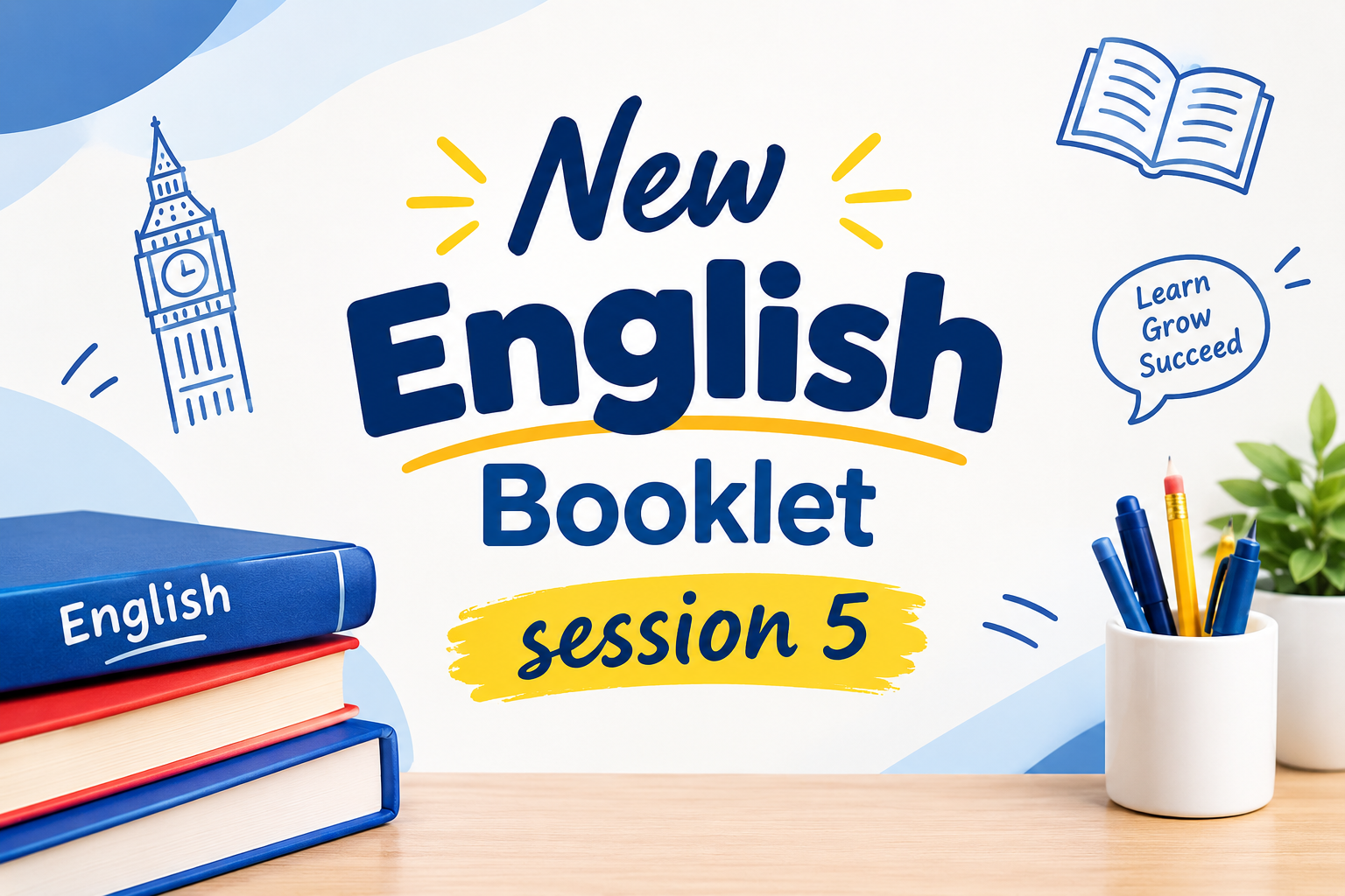 New English Booklet session 5 2027