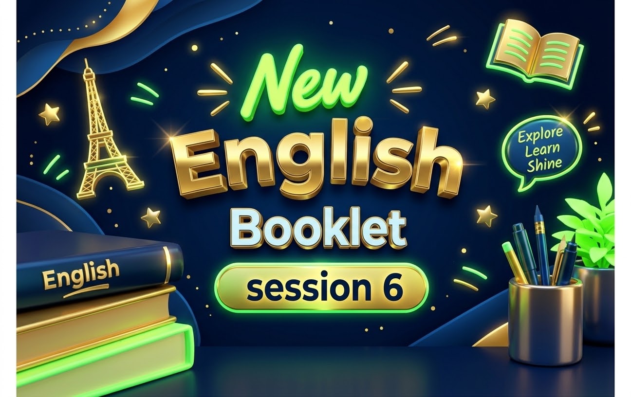 New English Booklet session 6 2027