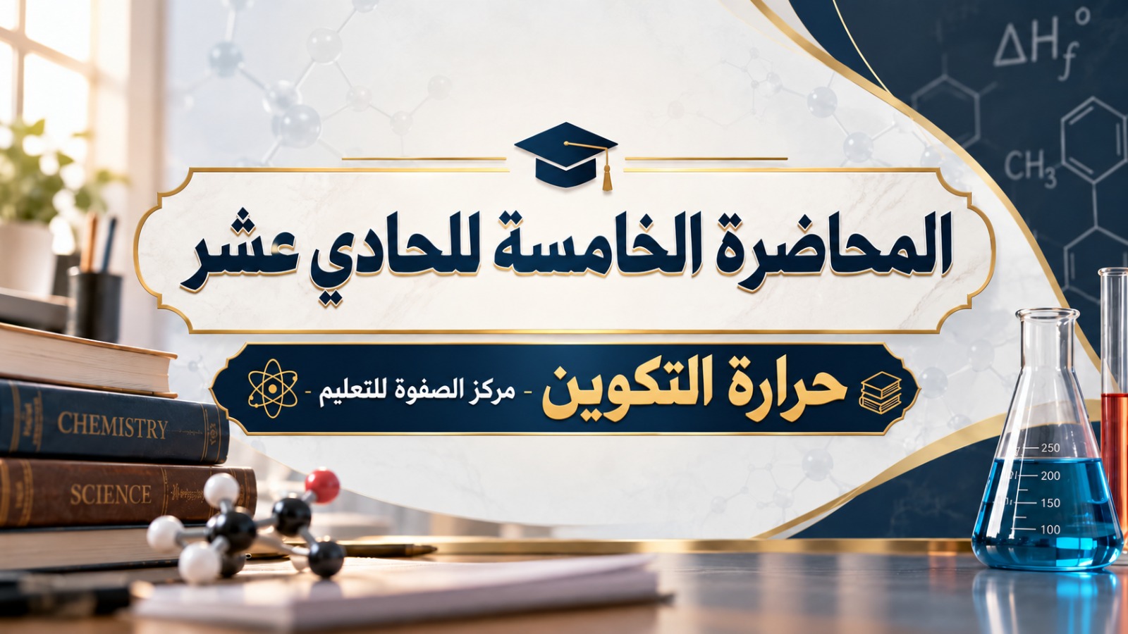 المحاضرة الخامسه – حرارة التكوين – الكيمياء – 11 متقدم