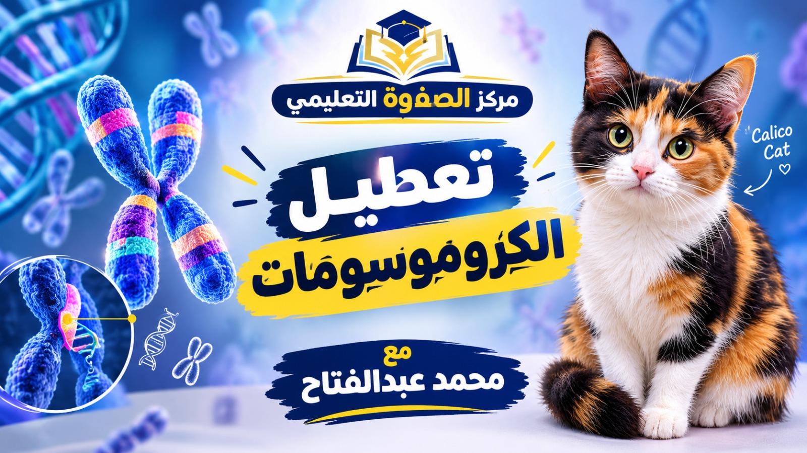المحاضرة الثامنة ” تابع الوراثة البشرية المعقدة ” تفوق الجينات وتحديد الجنس ” – الاحياء – 12 متقدم